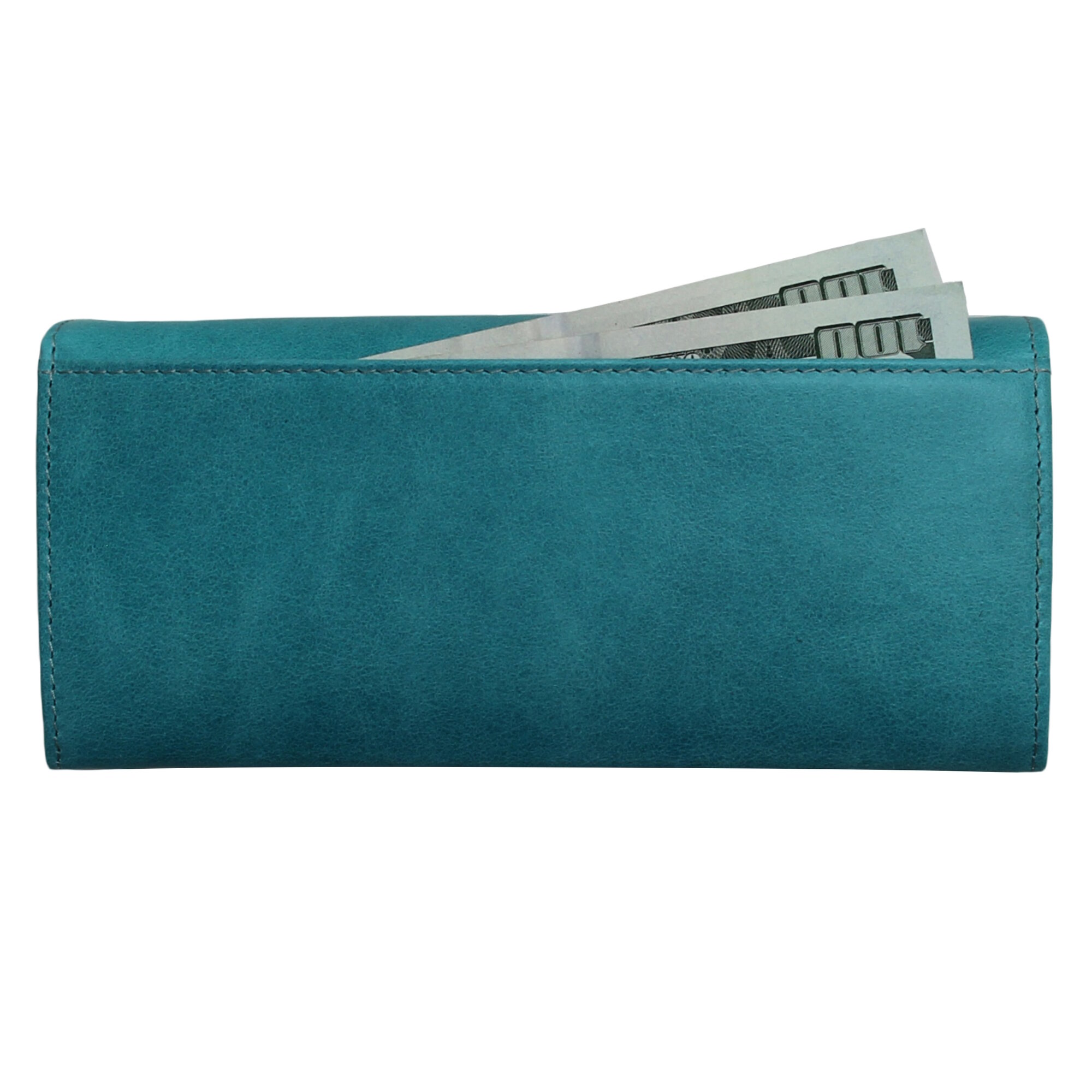 Кошелек RELS, фактура гладкая, бирюзовый — фото 1