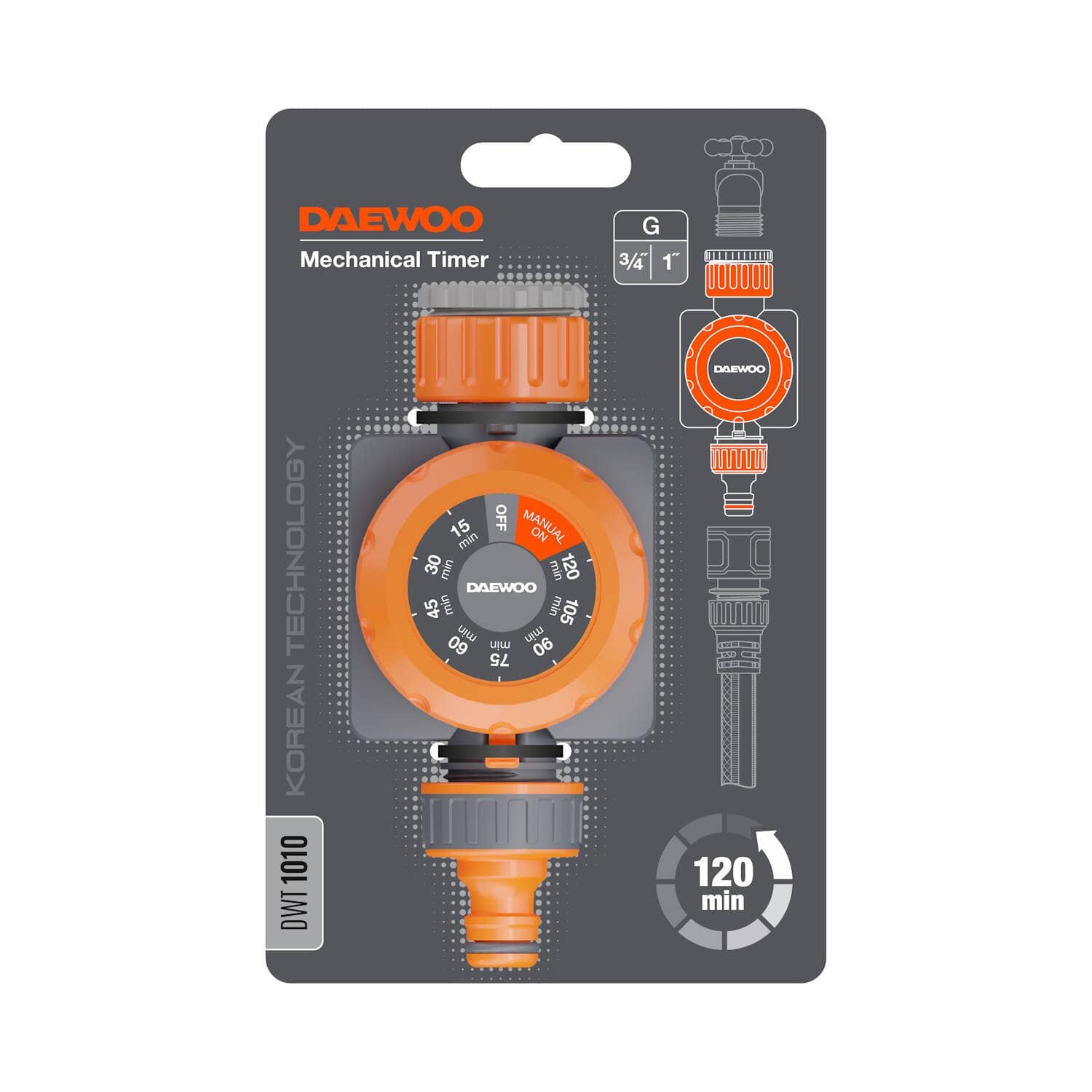 Таймер DAEWOO DWT 1010 механический для систем полива