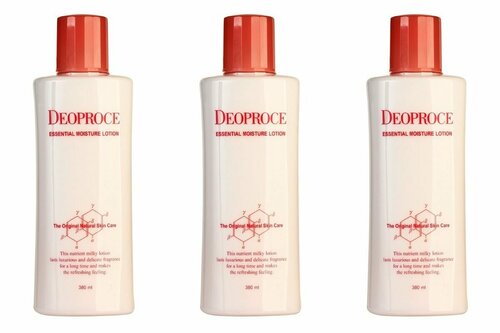 DEOPROCE Лосьон для лица молочный ESSENTIAL MOISTURE LOTION, 380 мл, 3 шт