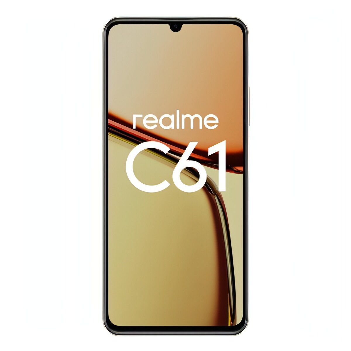 Обзор: Смартфон realme С61 6/128GB Gold