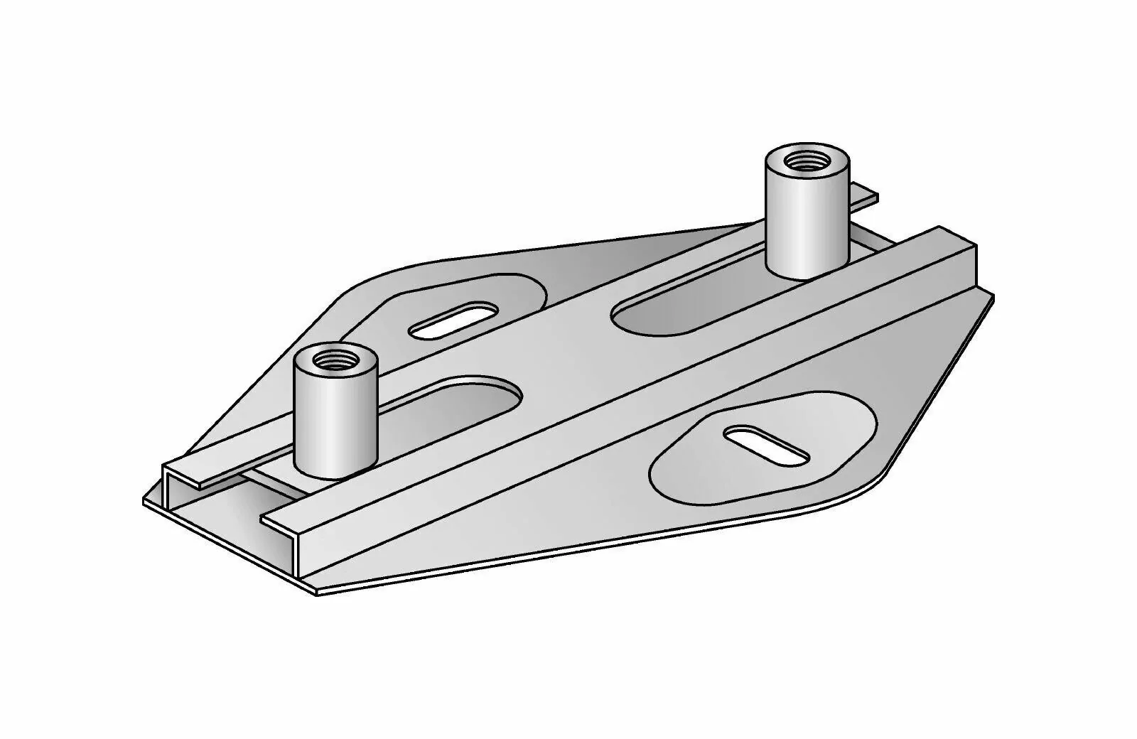 фото MSG 1,75 Скользящая опора HILTI M8, M10