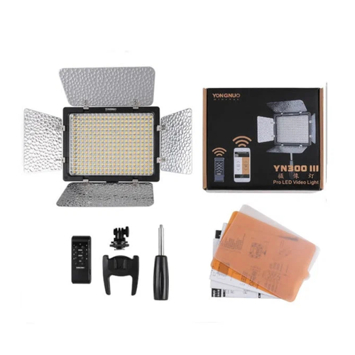 Осветитель YongNuo YN-300 III LED 32005500 K белыйоранжевый штатив 7499₽