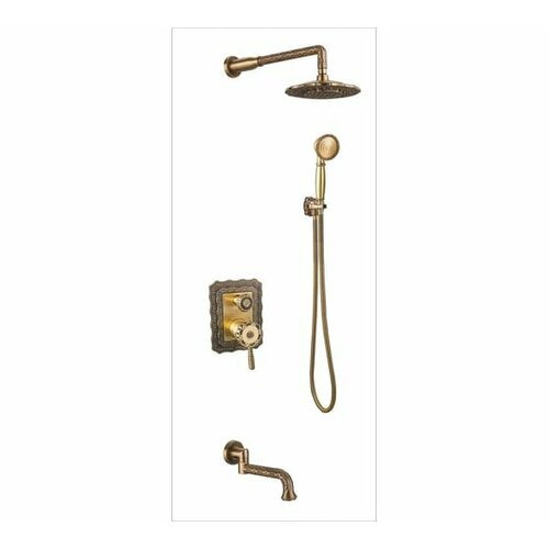 Стойка для душа ZORG A 104DS-BR Бронза 36288₽