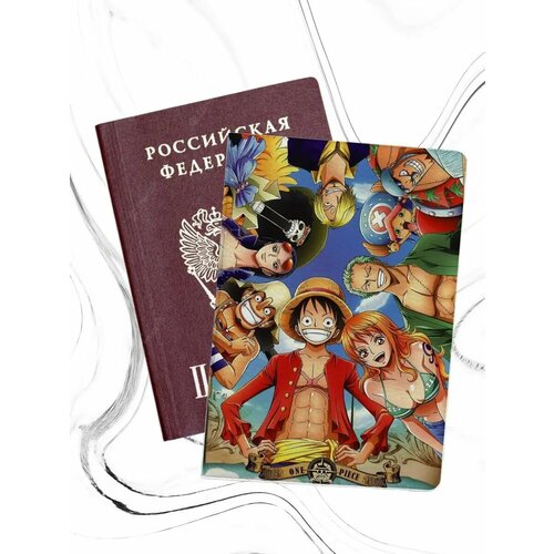 фото Обложка для паспорта , бежевый jojo print