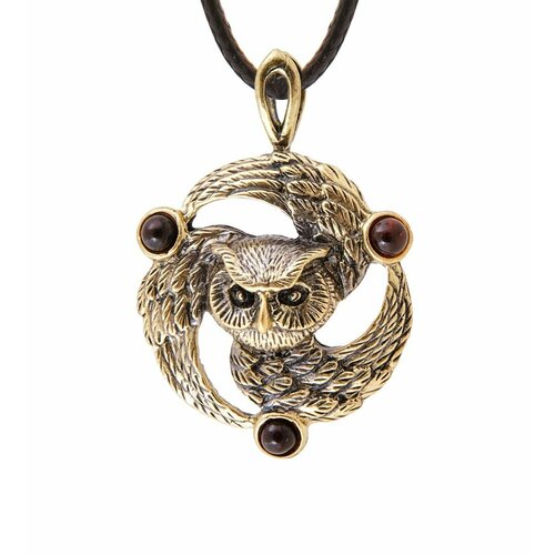 Подвеска Народные промыслы янтарь бронзовый 1500₽