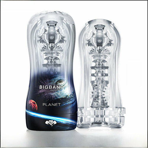 Чашка Lulu Cup BIGBANG для мастурбации прозрачная красная 1128₽