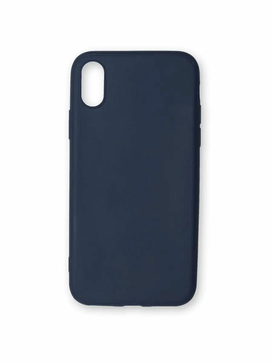 Чехол на iPhone XS Max силиконовый матовый бампер