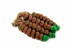 Трессы "Элит" кудри двухцветные для кукол №38 1756Т/6138, длина 38см, ширина 100 см, 1шт