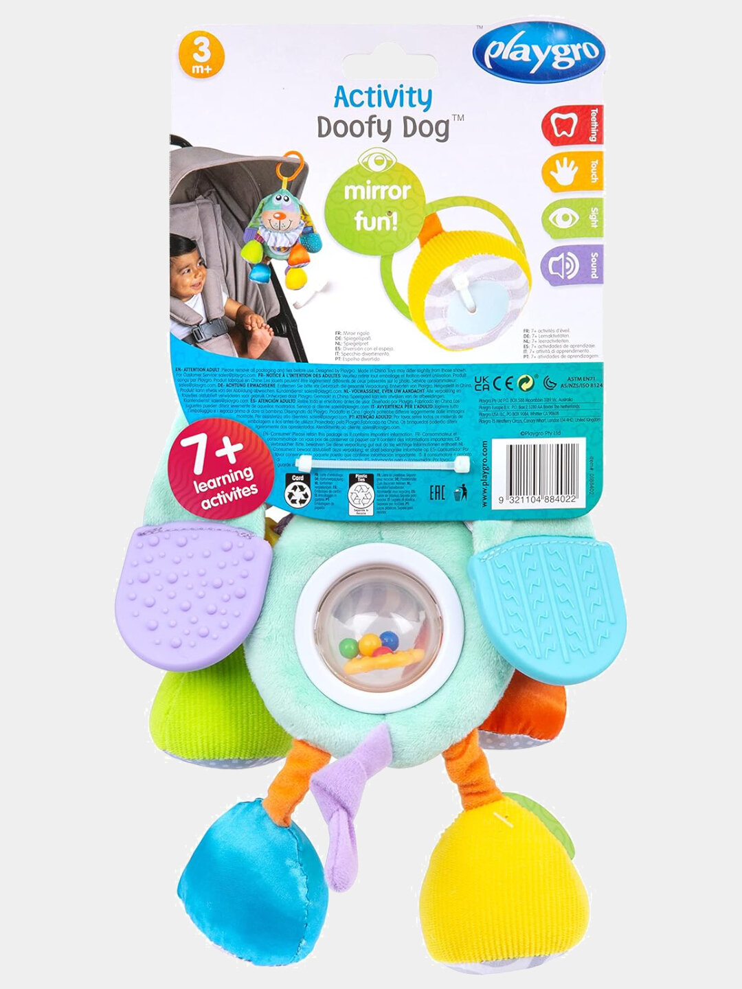 Погремушка-подвеска в виде Собачки - Doofy Dog — фото 1