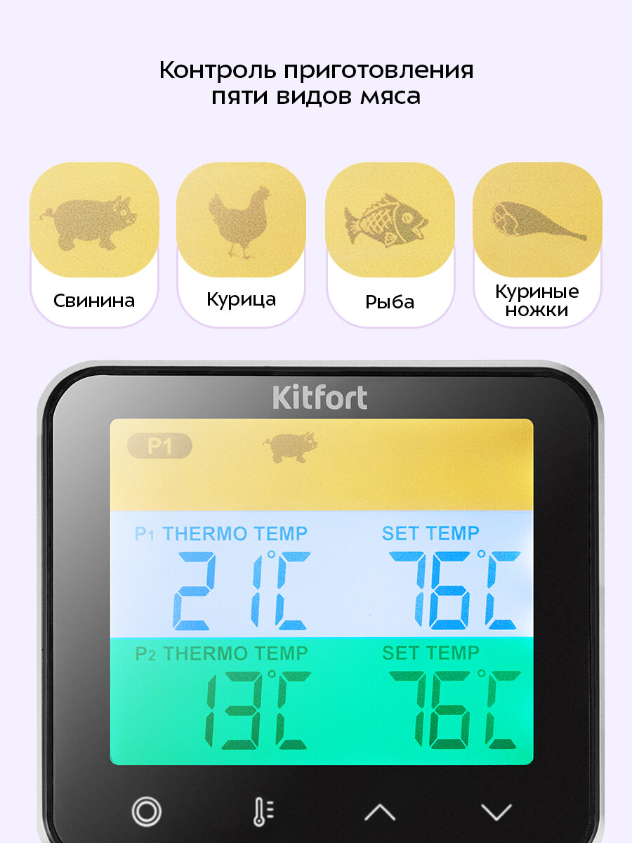 Термометр для мяса Kitfort КТ-6509 — фото 1