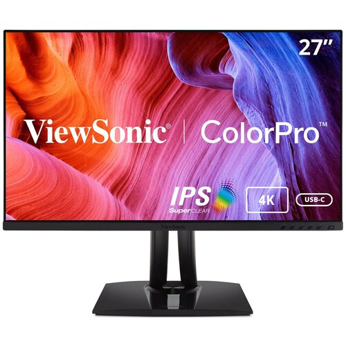 Монитор жидкокристаллический ViewSonic Монитор LCD 27 169 2560х1440WQHD IPS nonGLARE 300cdm2 178178 13001 20М1 107B 14ms 4902800₽