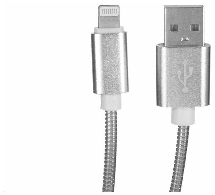 Аксессуар WIIIX USB - Lightning 1m Silver CB520-U8-10S