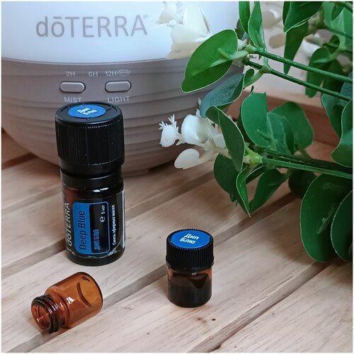 doTERRA Эфирное масло смесь Deep Blue (Дип Блю) (мини-флакон) 1мл