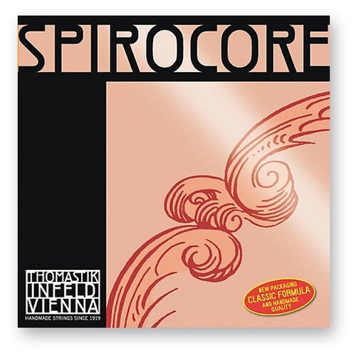 Струны для скрипки Thomastik Spirocore S15A (4 шт) thomastik spirocore s15 струны для скрипки