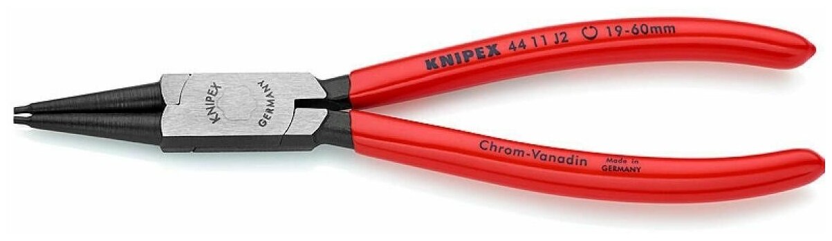 Щипцы для внутренних стопорных колец в отверстиях KNIPEX KN-4411J2