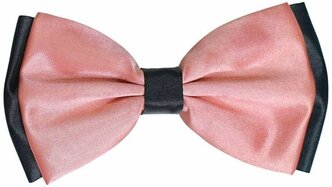 Черно-розовая галстук-бабочка 826977