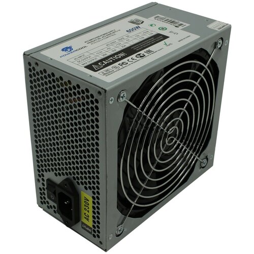 PowerCool (ATX-600W-APFC-14) Блок питания 600W ATX (24+2x4+6 пин, 140mm (SCP)\(OVP)\(OCP)\(UVP)\ATX OEM