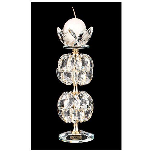 Подсвечник MAGIC CRYSTAL высота 22СМ диаметр=7 СМ