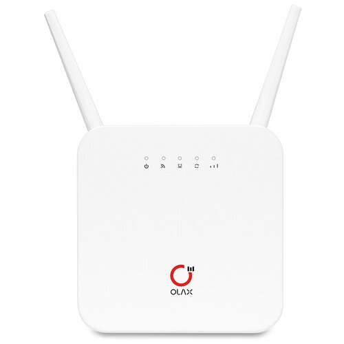 интернет центр wi fi роутер olax ax5 4g lte все сим Olax Ax6 Pro 3G/4G Роутер (Cat.4) с двумя антеннами 5Дб