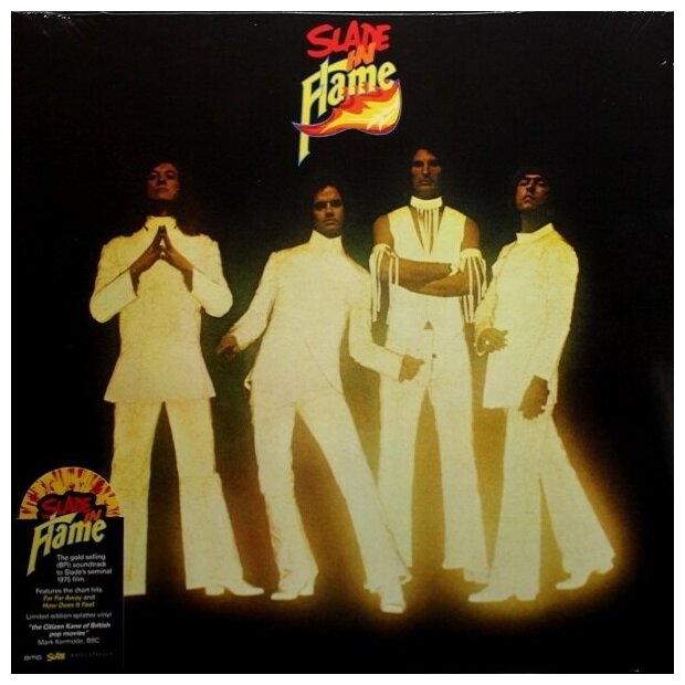 SLADE Slade In Flame, LP (Coloured Vinyl, Yellow-Red Splatter)