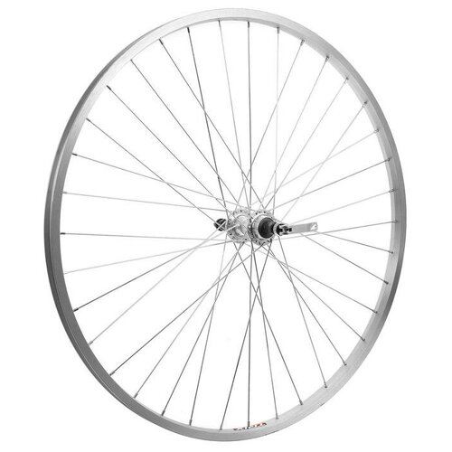 фото Trix колесо 28-29" заднее trix, обод одинарный алюминиевый, 36отв, под трещотку, эксцентрик
