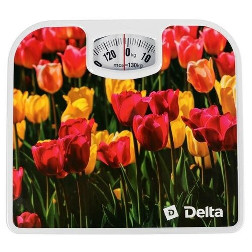 Весы механические DELTA 9407, тюльпаны напольные весы delta d 9407 тюльпаны