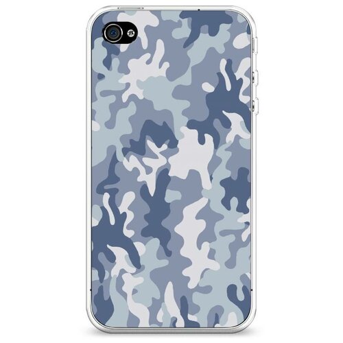 фото Силиконовый чехол "городской камуфляж" на apple iphone 4/4s / айфон 4/4s case place