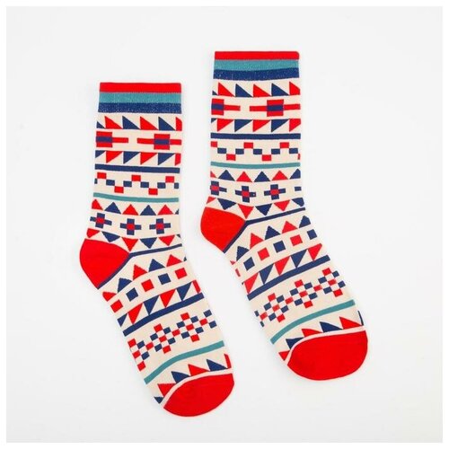 фото Носки minaku, размер 36-39, мультиколор