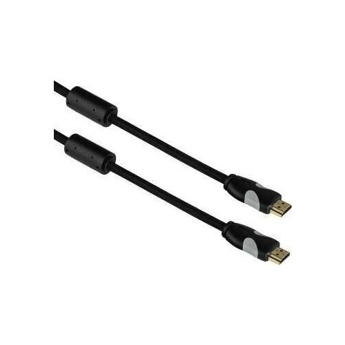 Кабель аудио-видео Thomson High Speed, HDMI (m) - HDMI (m) , 5м, GOLD, ф/фильтр, черный [00132108]