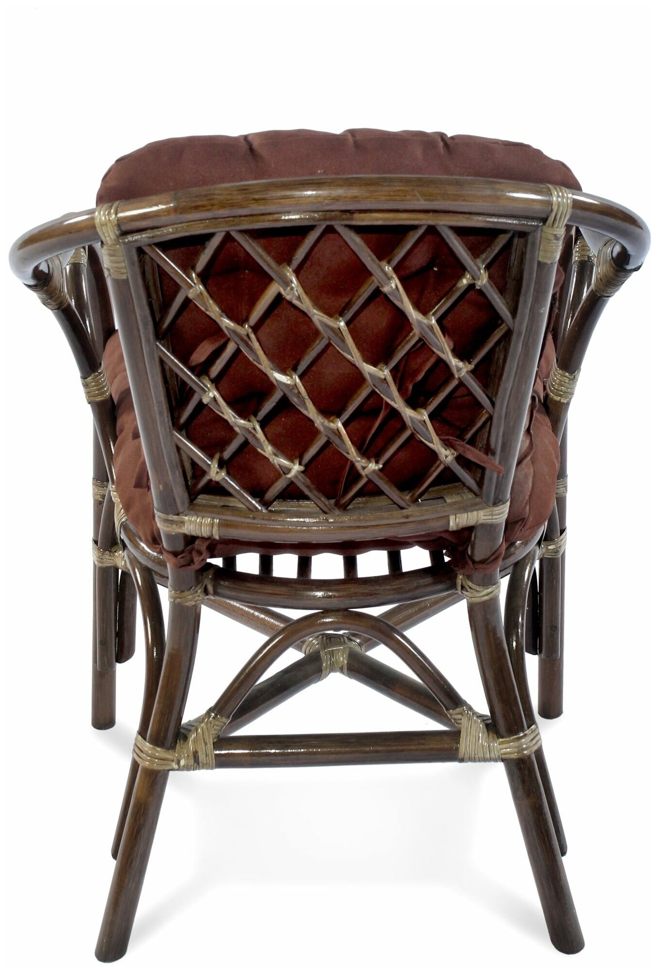 Комплект кофейный TERRACE Set из натурального ротанга(стол и 2 кресла), 11/05 Б - фотография № 5