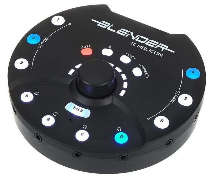 TC Helicon Blender портативный стерео микшер и USB аудио интерфейс