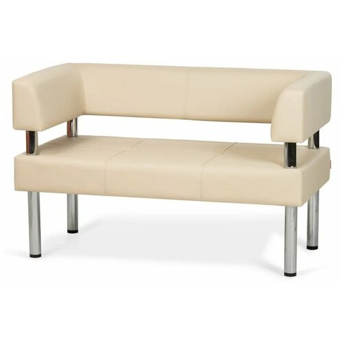 Виктори Диван двухместный (Ecotex 3001 черный)