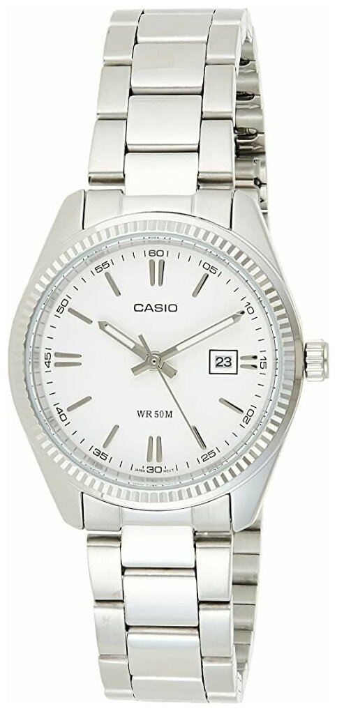 Наручные часы CASIO Collection LTP-1302D-7A1, белый, серебряный