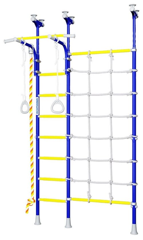 Спортивный комплекс на базе шведской стенки ROMANA R3, синяя слива