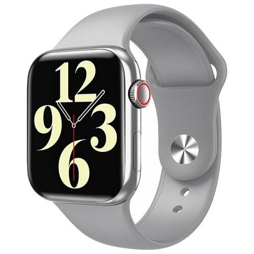 Умные смарт-часы Smart Watch X22 Pro 44 мм с беспроводной зарядкой серебро 399300₽