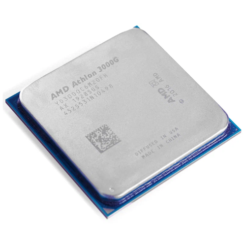 Процессор AMD Athlon 3000G AM4, 2 x 3500 МГц, OEM процессор amd процессор amd athlon 300ge oem