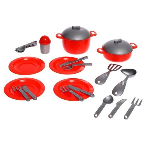 посуда ebulobo набор посуды 4 предмета красная шапочка Набор посуды «Дашенька», 24 предмета