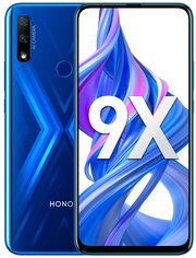 Смартфон HONOR 9X 4/128 ГБ Global для РФ, Dual nano SIM, сапфировый синий