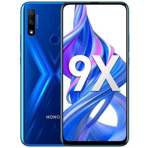 Смартфон HONOR 9X 4128 ГБ полночный черный 1438800₽