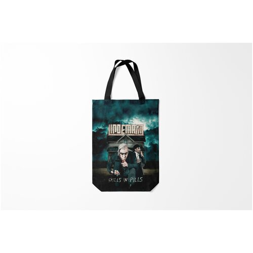 фото Сумка-шоппер / 31х42 см / рок / rammstein lindemann burnettie