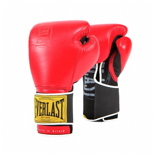 Перчатки тренировочные 1910 Classic 16oz красн. 12 унций перчатки тренировочные everlast 1910 classic 12oz черн