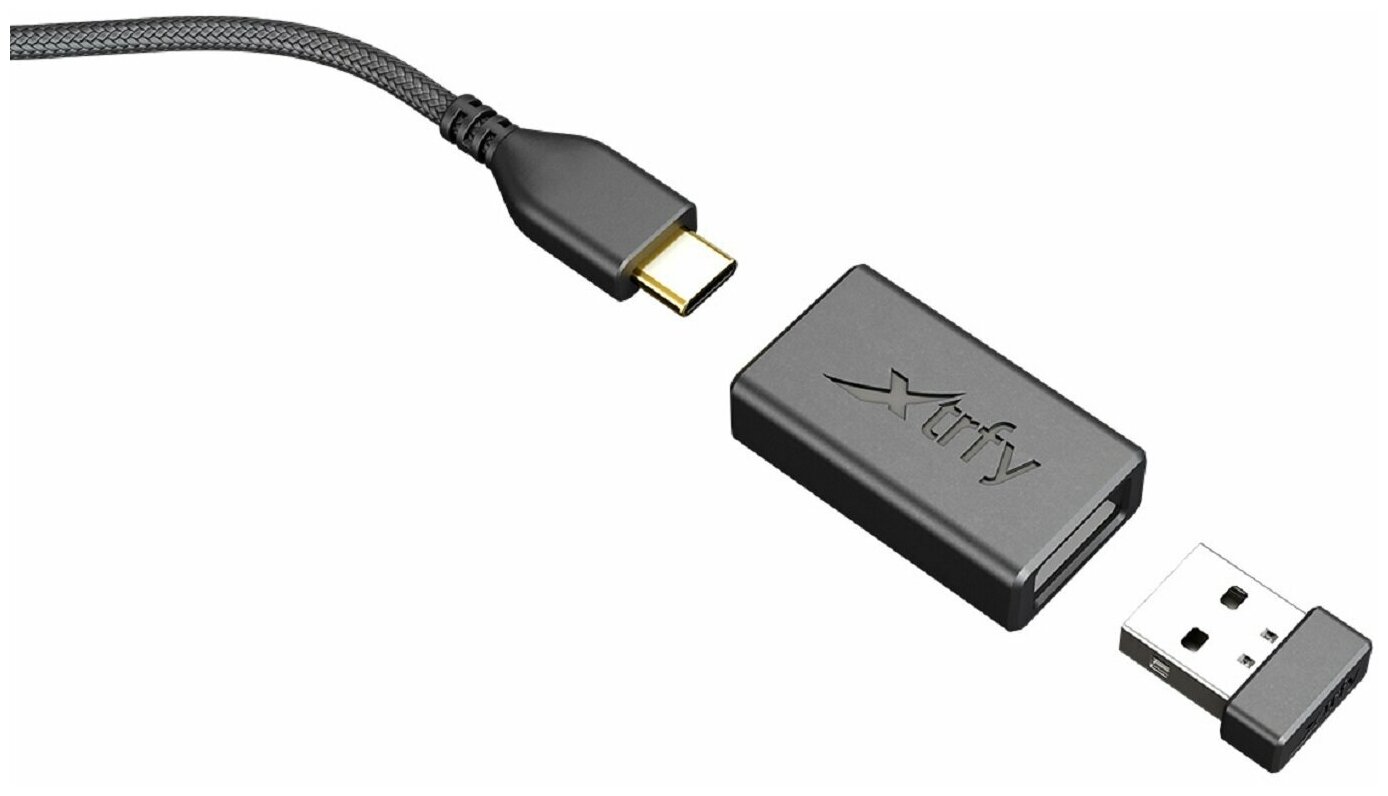 Мышь беспроводная Xtrfy M42 RGB Wireless 19000 dpi WirelessUSB 500 мАч M42W-RGB-BLACK Черный