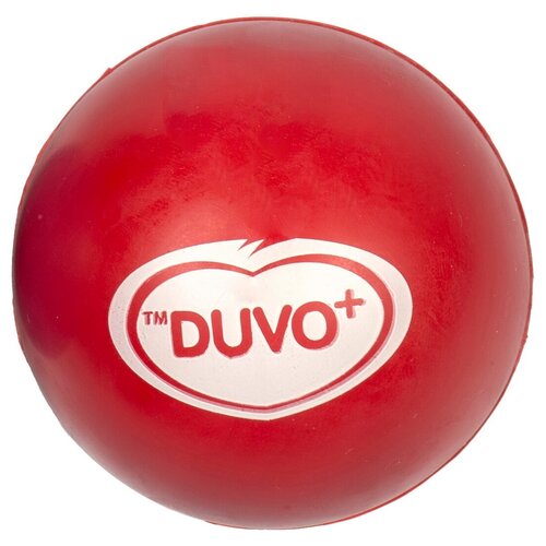 фото Игрушка для собак duvo+ "мяч резиновый", красный, 8.5см (бельгия)