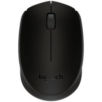 Мышь беспроводная Logitech M171 Black (черная, оптическая, 1000dpi, 2.4 GHz/USB-ресивер)