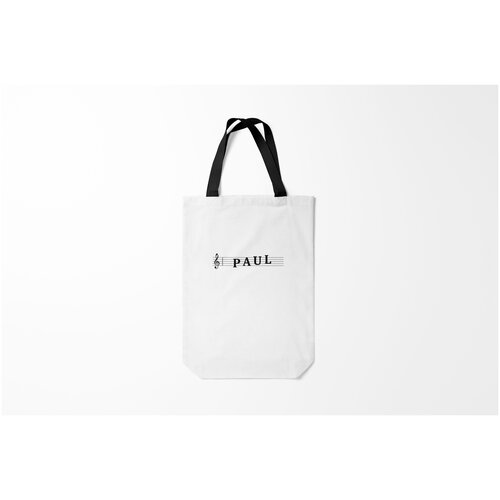 фото Сумка-шоппер / 31х42 см / имена / павел paul burnettie