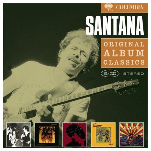 компакт диски columbia santana santana 2cd Компакт-Диски, Columbia, SANTANA - ORIGINAL ALBUM CLASSICS 2 (5CD)