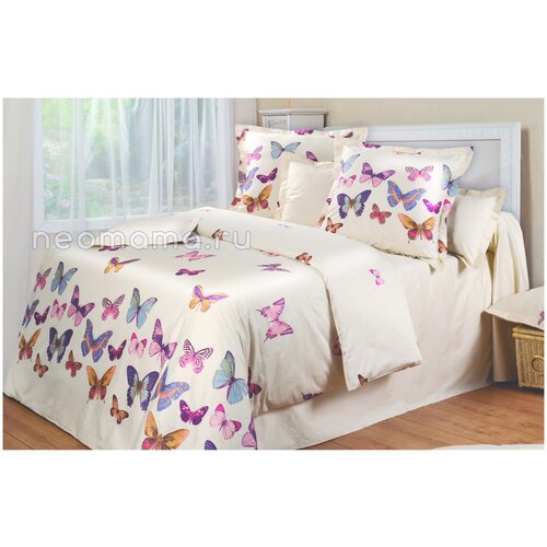 Пододеяльник 240 х 260 см Tahiti (мако-сатин Premiata 300 ТС)