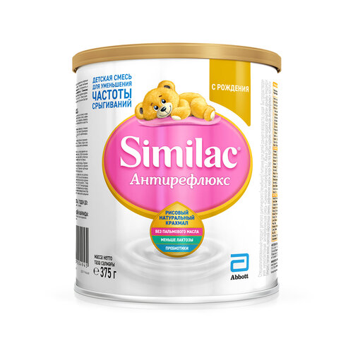 Смесь Similac (Abbott) Антирефлюкс, с рождения, 375 г