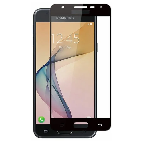 Защитное стекло на Samsung G570F, Galaxy J5 Prime/On5 (2016), 3D Fiber, черный дисплей для samsung g570f galaxy j5 prime с тачскрином черный