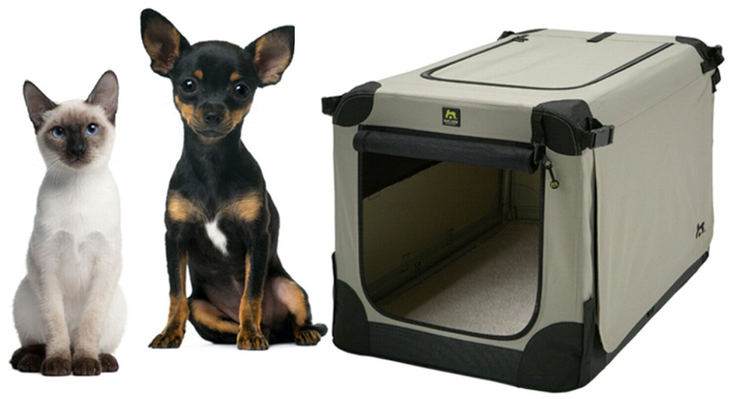 Переноска для животных Maelson Soft Kennel, размер 1, размер 52x33x33см. - фотография № 1